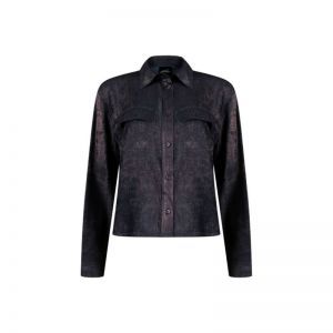 533147-P147 BLOUSE SHINE navy