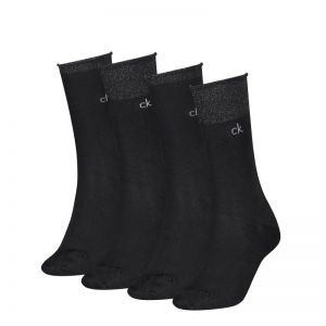 CK WOMEN SOCK 4P HOLIDAY PACK black