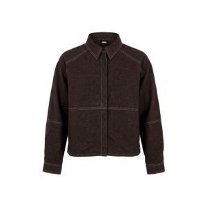 633210-T493-BLOUSE coffee