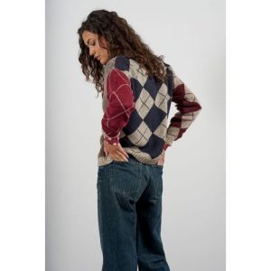 632108-VEST argyle